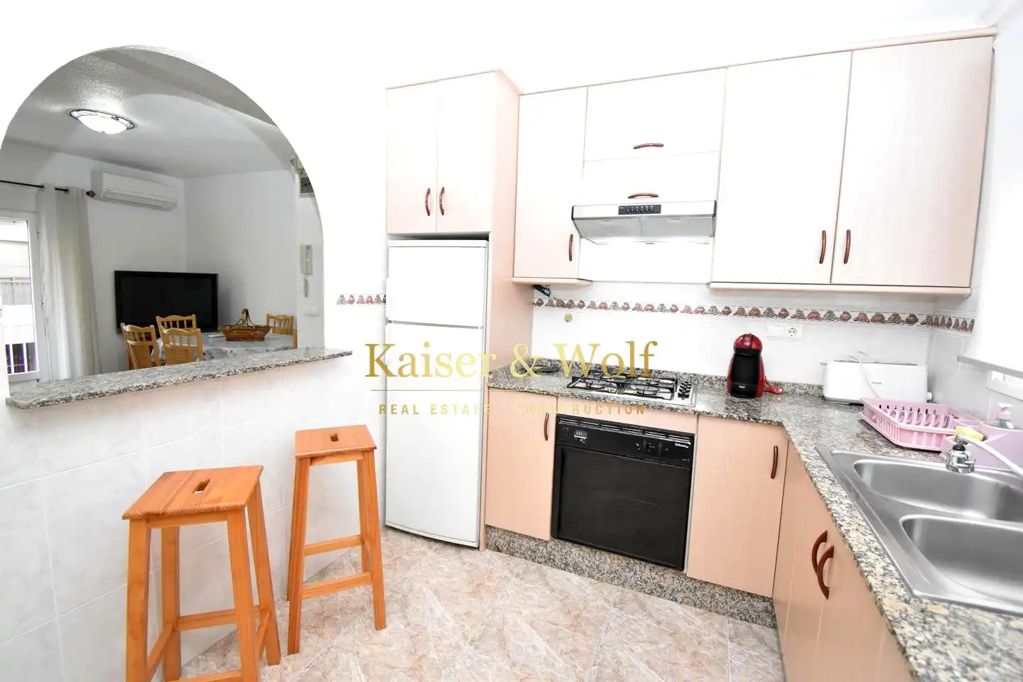 Cocina de Piso en venta en Santa Pola con Aire acondicionado y Amueblado