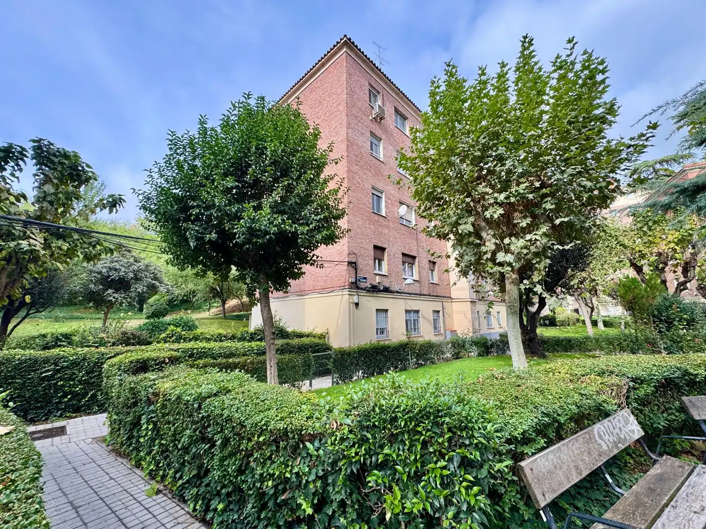 Exterior view of Flat for sale in Madrid  with Air Conditioner, Heating and Terrace