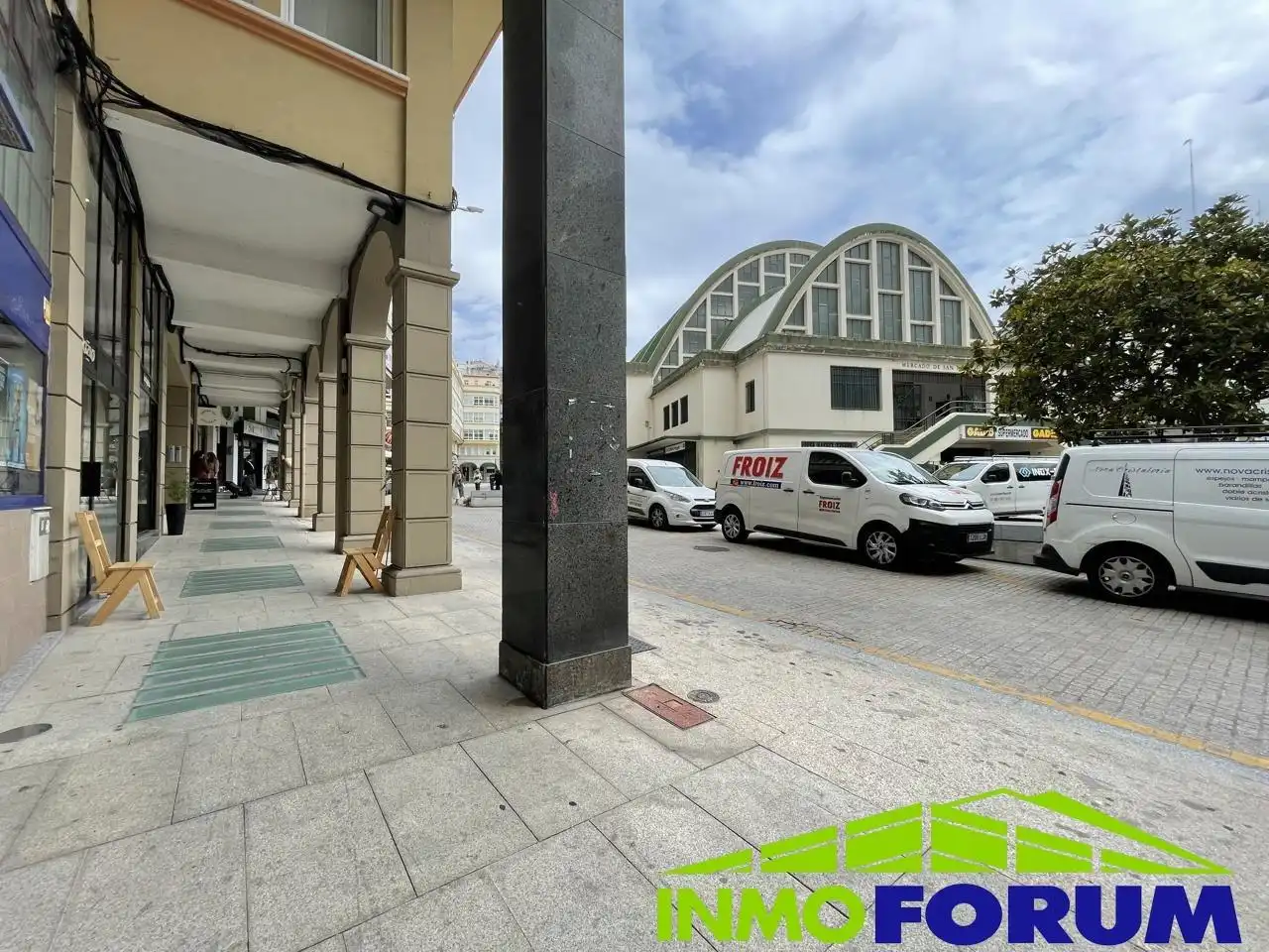 Vista exterior de Piso en venta en A Coruña Capital 