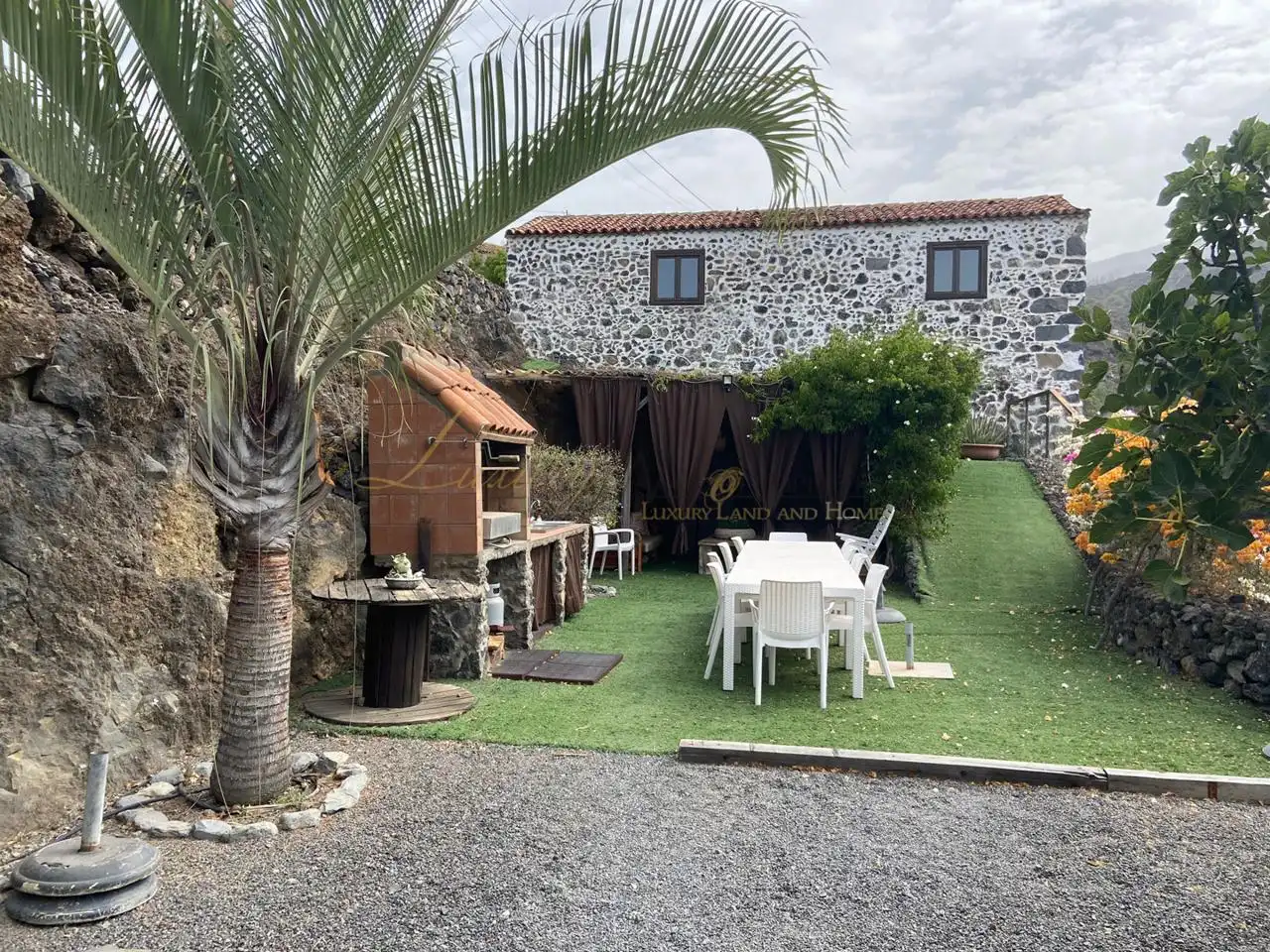 Terrassa de Casa o xalet en venda en Guía de Isora amb Jardí privat i Terrassa