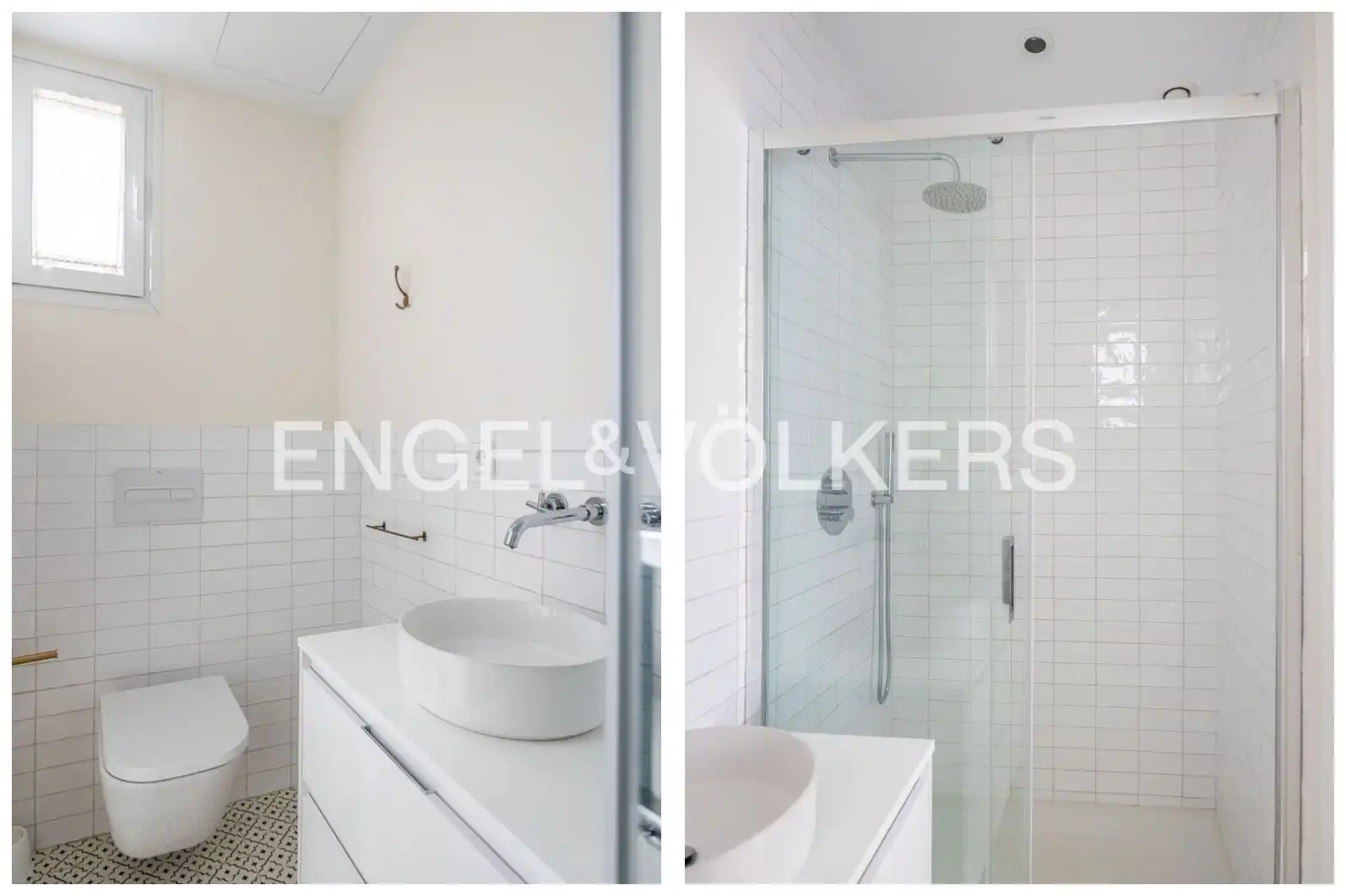 Badezimmer von Wohnung zur Miete in Sevilla mit Klimaanlage, Heizung und Parkett
