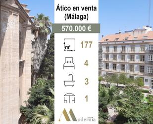 Attic for sale in Málaga Capital  with Terrace