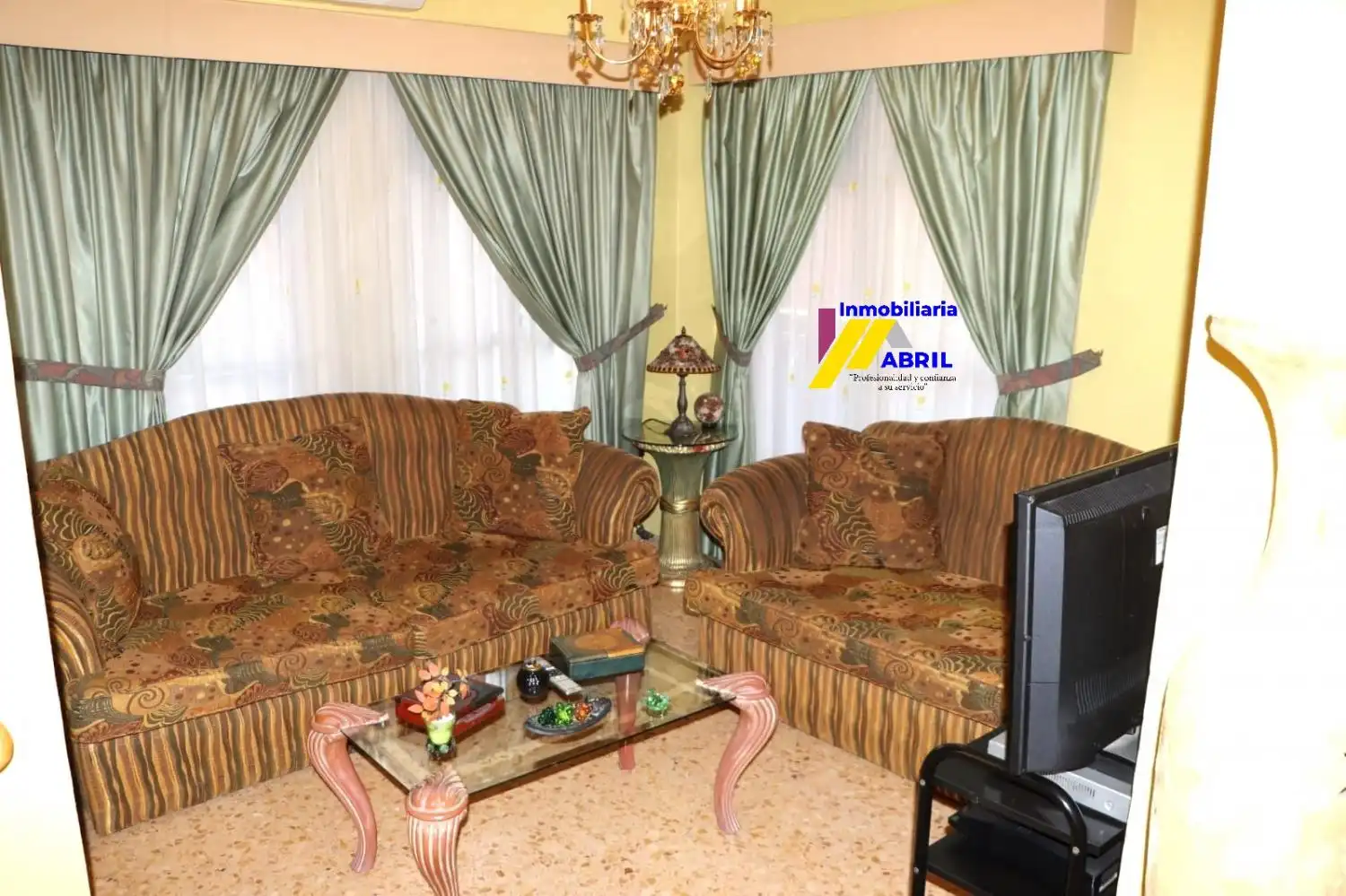 Sala d'estar de Pis en venda en Catarroja amb Aire condicionat, Terrassa i Balcó