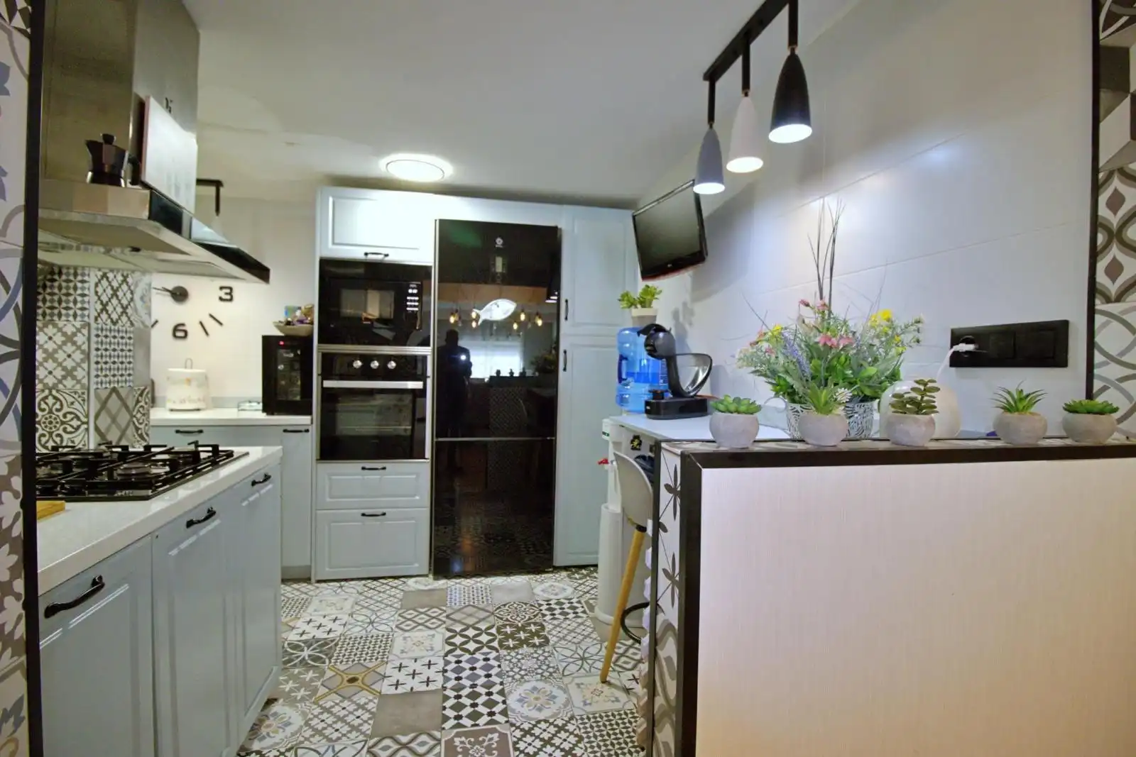 Cocina de Casa o chalet en venta en Elche / Elx con Terraza