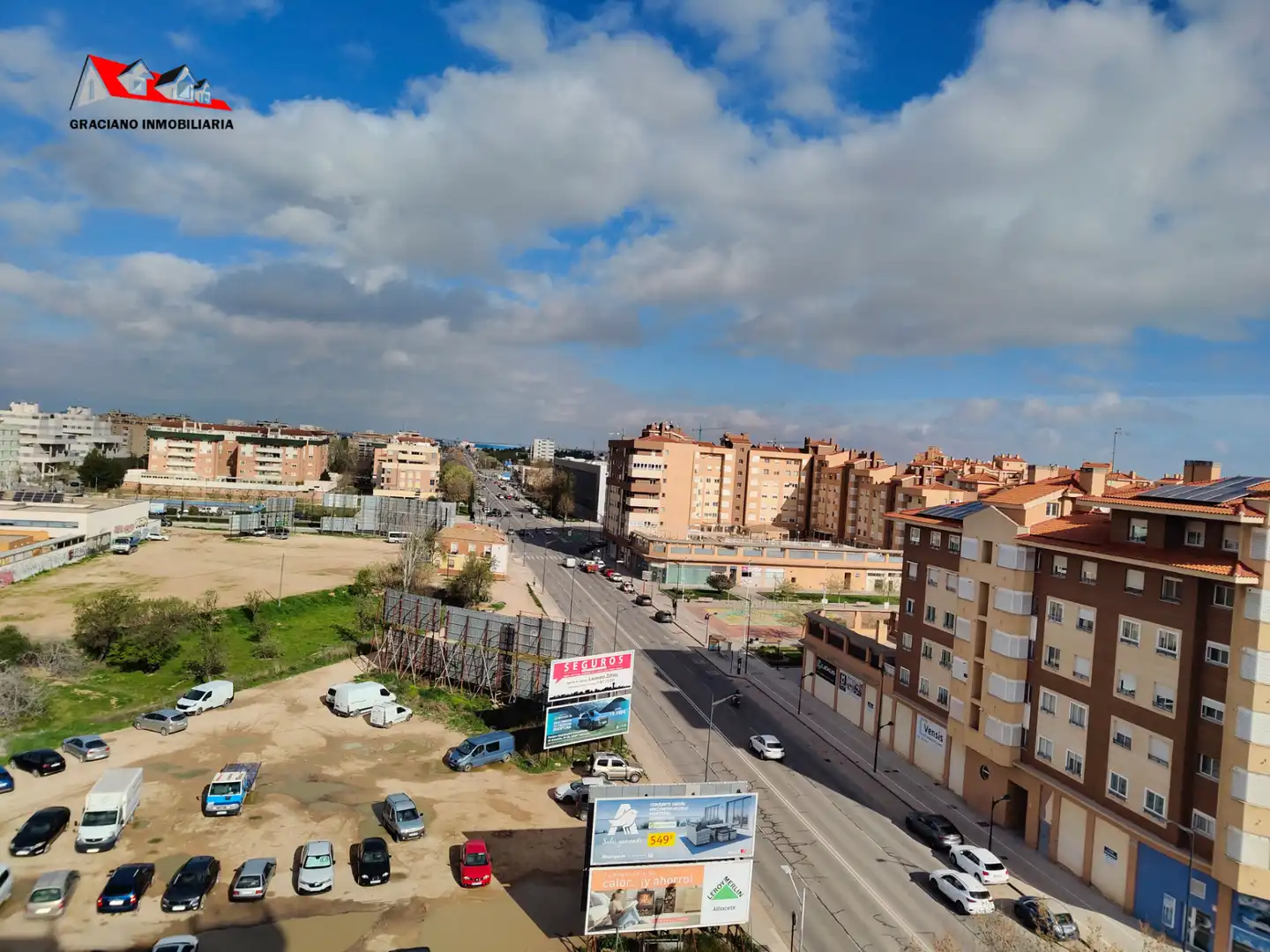 Vista exterior de Pis en venda en Albacete amb Aire condicionat, Calefacció i Terrassa