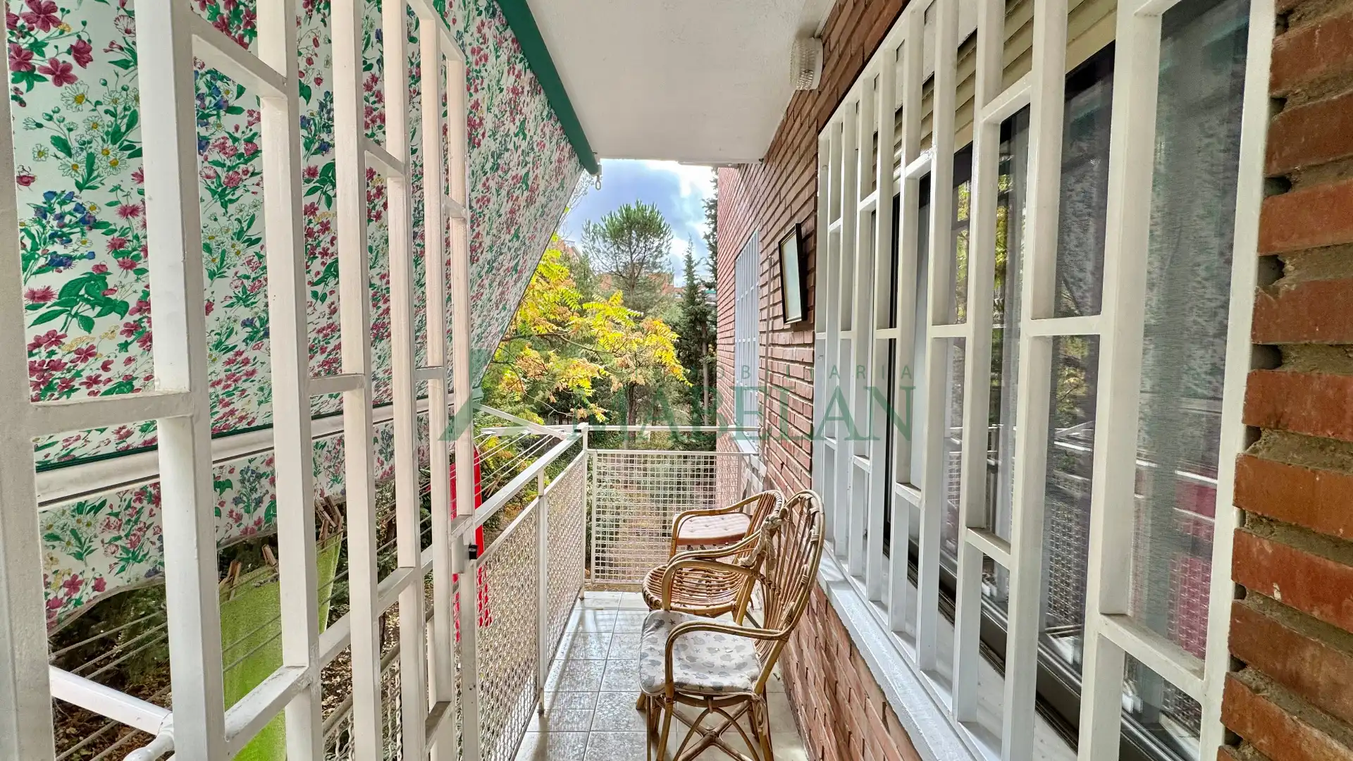 Terrasse von Wohnung zur Miete in Madrid mit Heizung, Terrasse und Möbliert