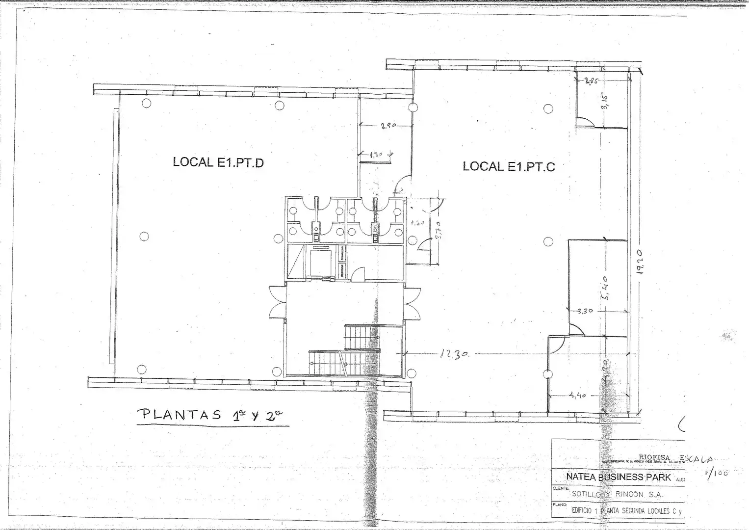 Bureau avec ascenseur à louer à Avenida de la Industria, imagen 24