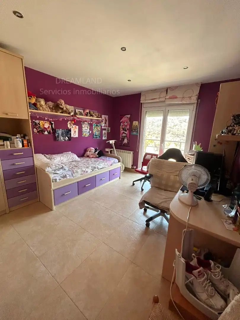 Dormitori de Casa o xalet en venda en La Pobla de Claramunt amb Aire condicionat, Calefacció i Jardí privat