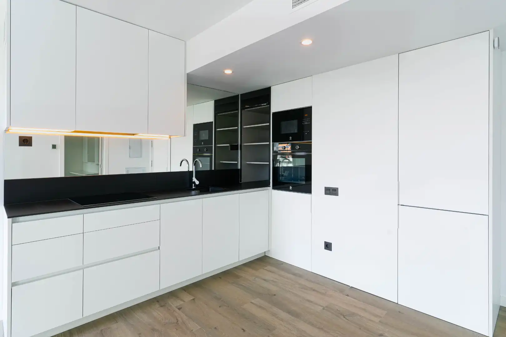 Kitchen of Flat for sale in Sant Andreu de Llavaneres  with Air Conditioner, Heating and Private garden