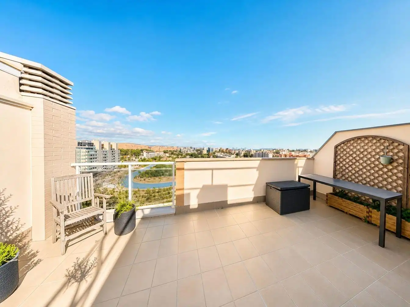 Terrace of Attic for sale in Alicante / Alacant  with Heating, Private garden and Terrace