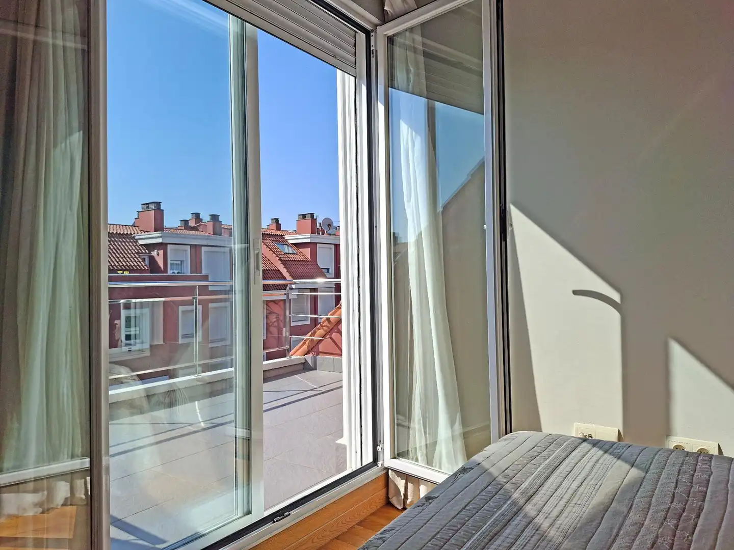 Balcony of Flat for sale in Vilagarcía de Arousa  with Heating, Private garden and Terrace