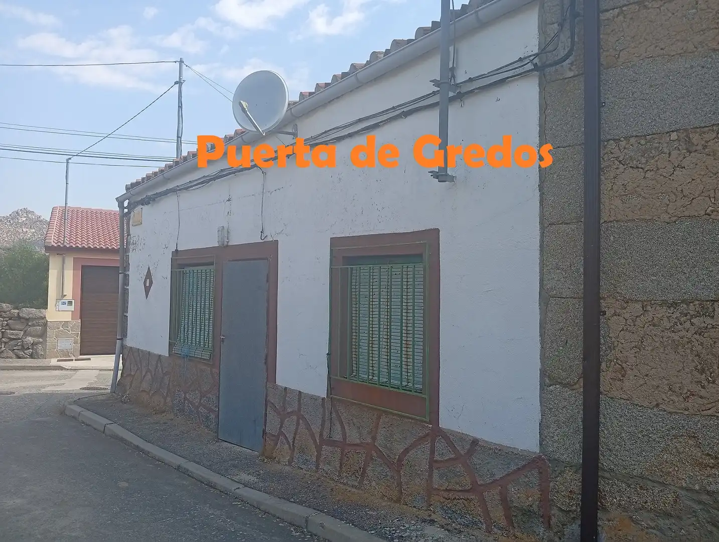 Vista exterior de Casa o chalet en venta en El Tejado con Amueblado
