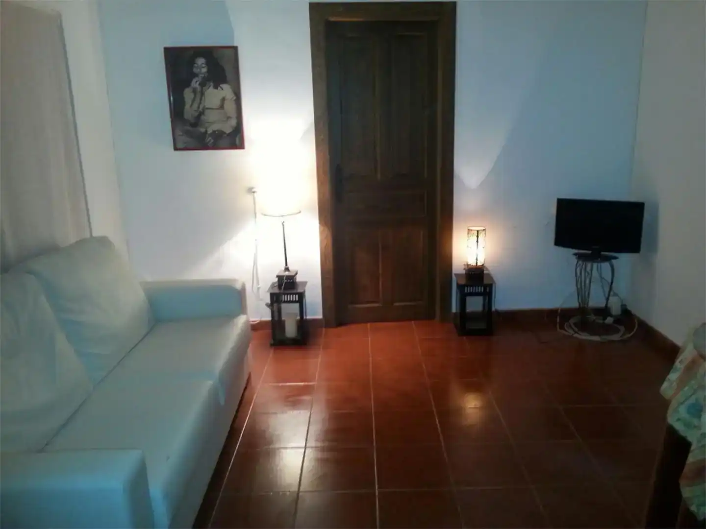 Sala d'estar de Planta baixa en venda en Cuenca de Campos amb Jardí privat, Microones i TV