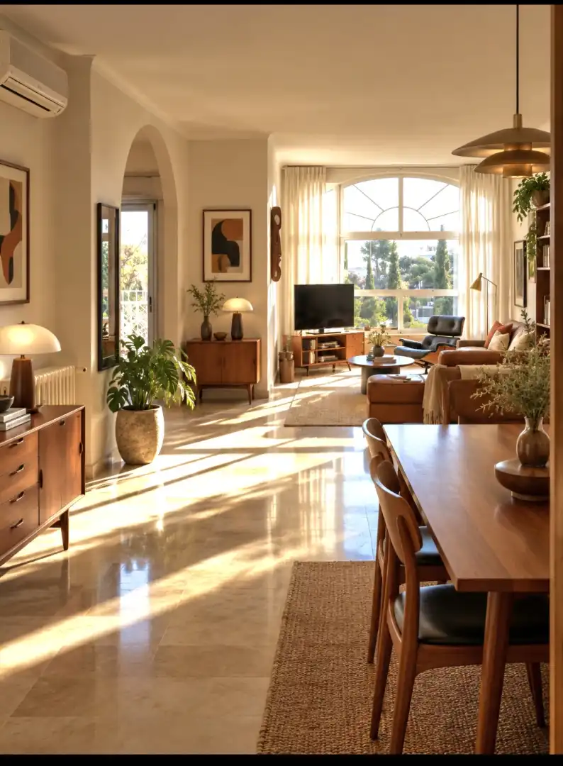 Sala de estar de Piso en venta en Málaga con Trastero y Amueblado