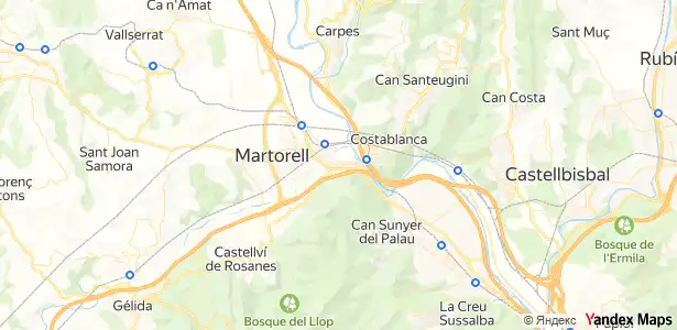 Vista exterior de Piso en venta en Martorell