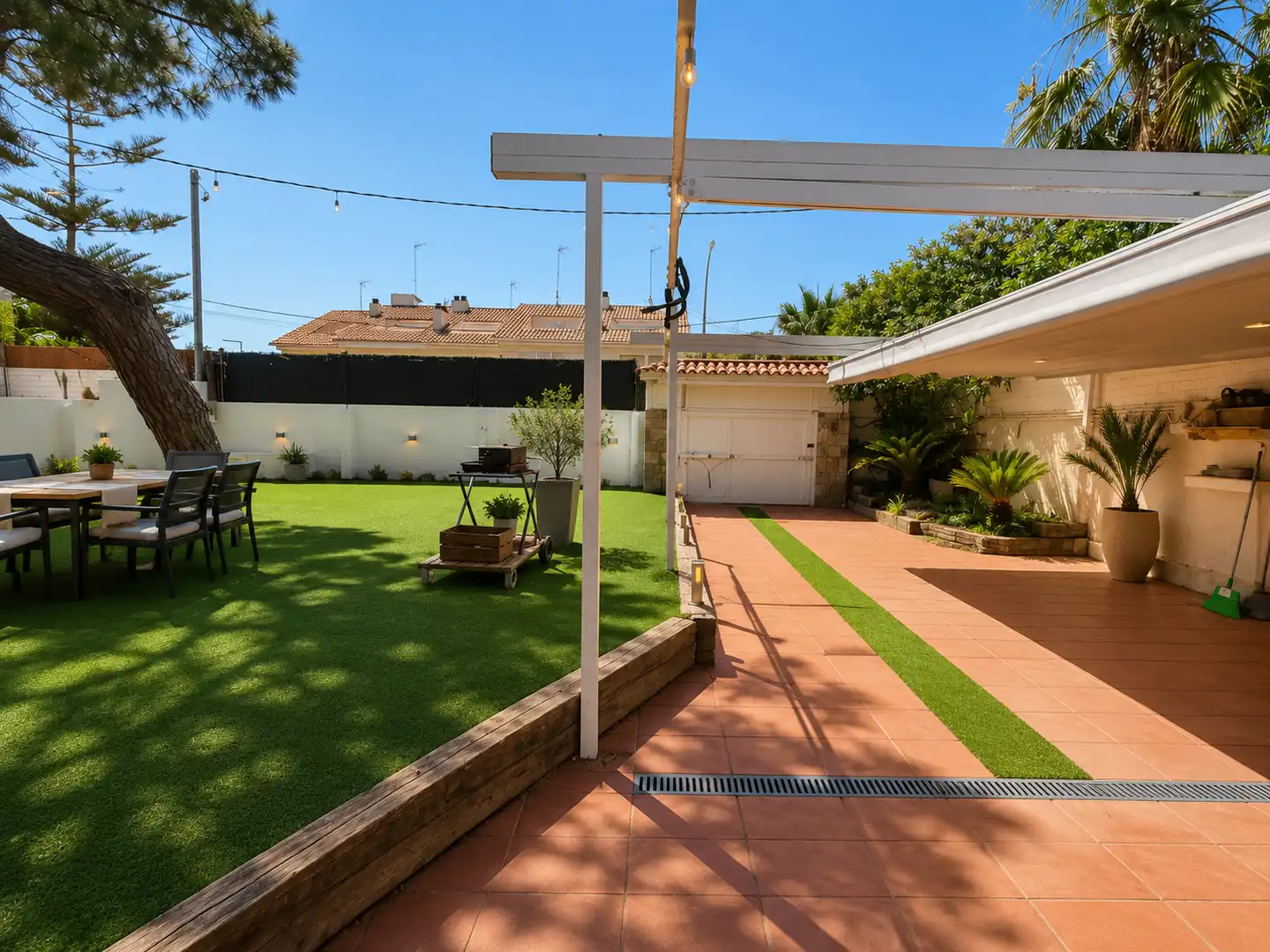 Terrace of Houses for rent in Castelldefels