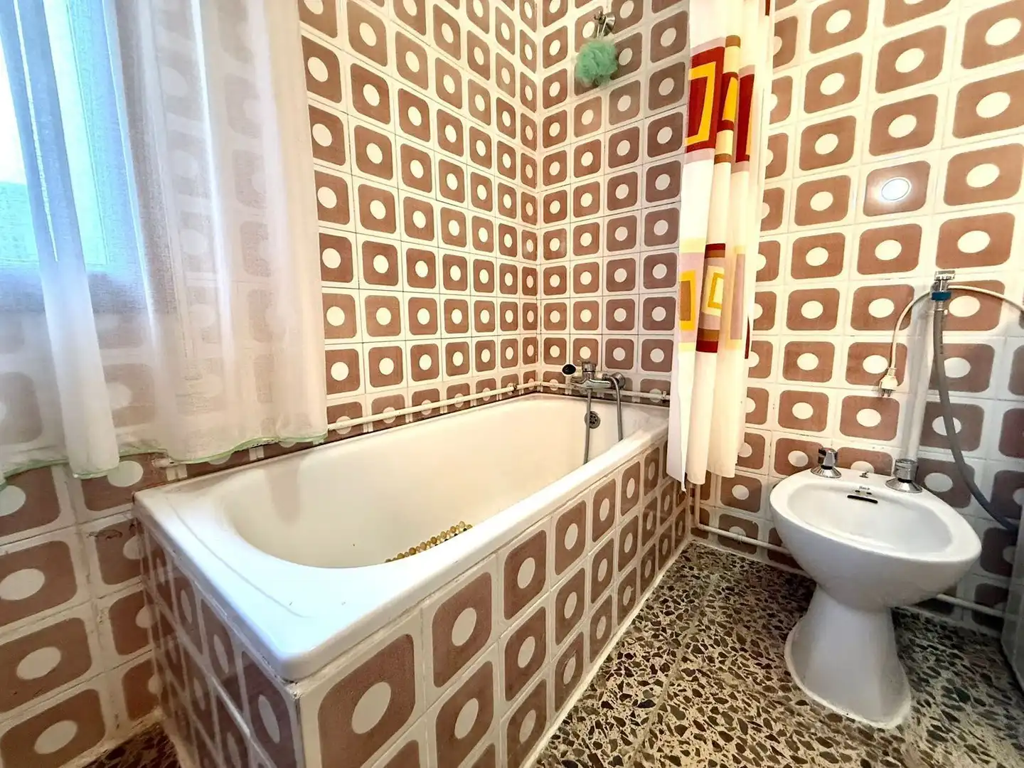 Badezimmer von Einfamilien-Reihenhaus zum Verkauf in Pulpí mit Heizung, Terrasse und Abstellraum