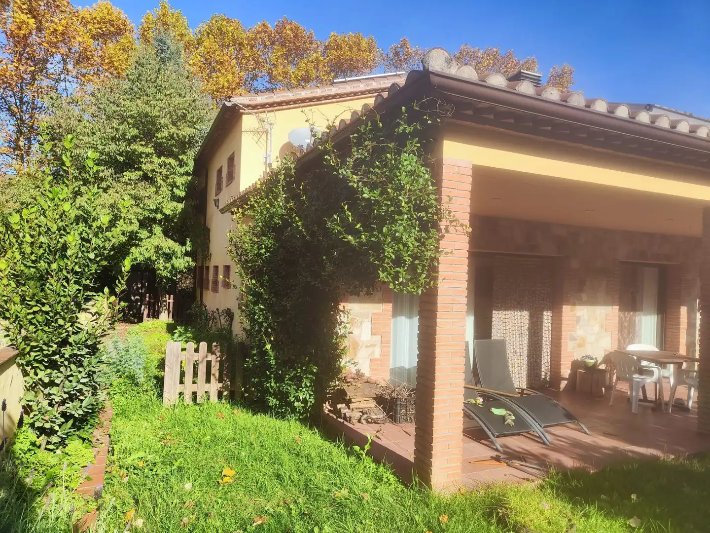 Jardín de Casa o chalet en venta en Sant Llorenç de la Muga con Calefacción y Jardín privado