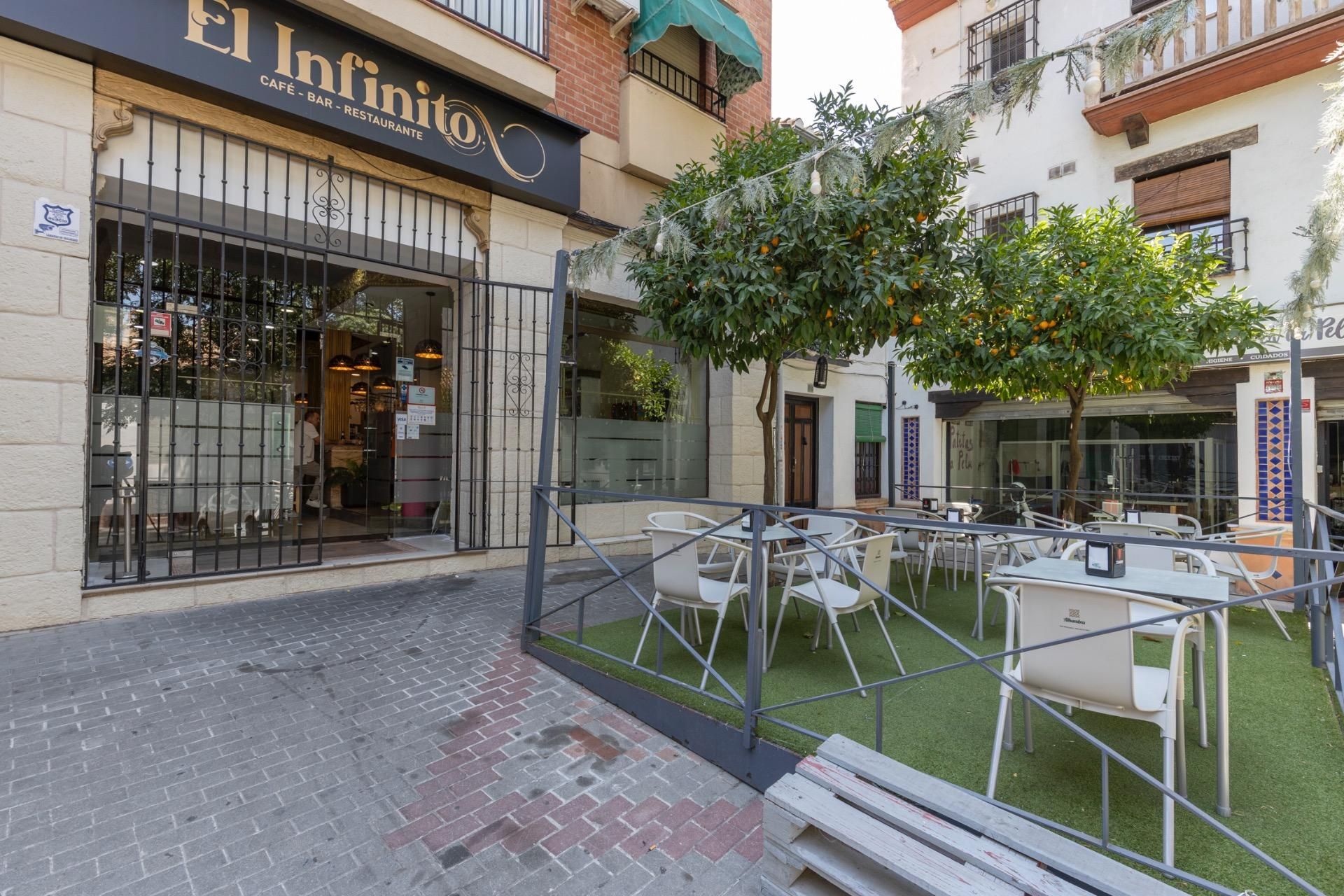 Terrasse von Geschaftsraum miete in La Zubia