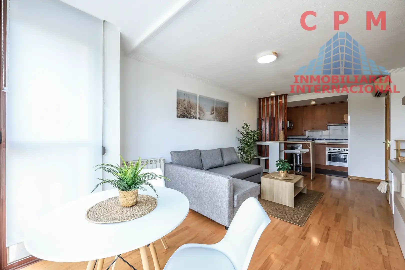 Wohnzimmer von Wohnung zur Miete in Madrid mit Klimaanlage, Heizung und Parkett