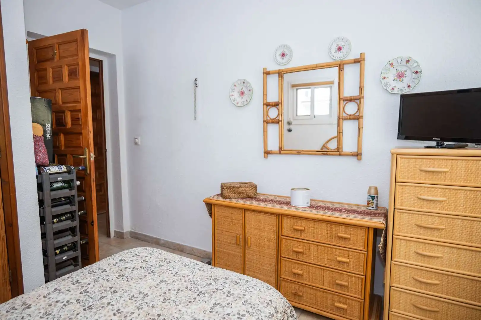 Dormitori de Casa o xalet en venda en Mojácar amb Aire condicionat, Calefacció i Jardí privat
