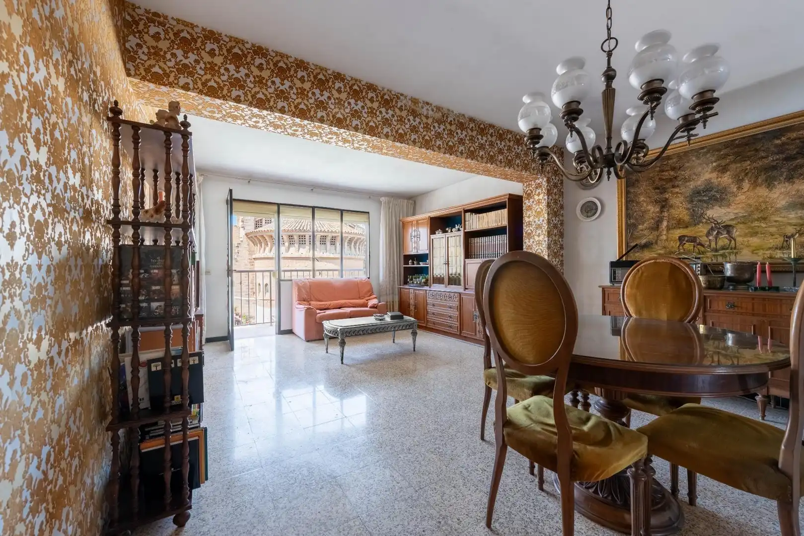 Sala de estar de Piso en venta en  Palma de Mallorca con Balcón