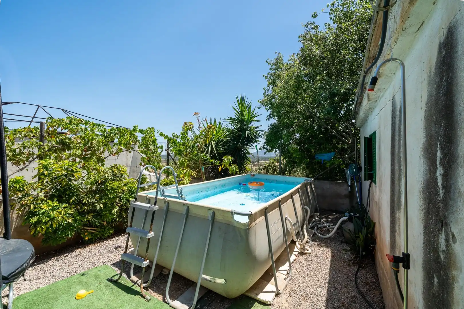 Piscina de Casa o xalet en venda en Santa Eugènia amb Jardí privat, Terrassa i Traster