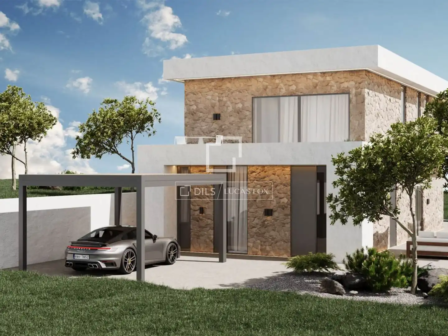 Vista exterior de Casa o chalet en venta en L'Eliana con Aire acondicionado, Terraza y Piscina