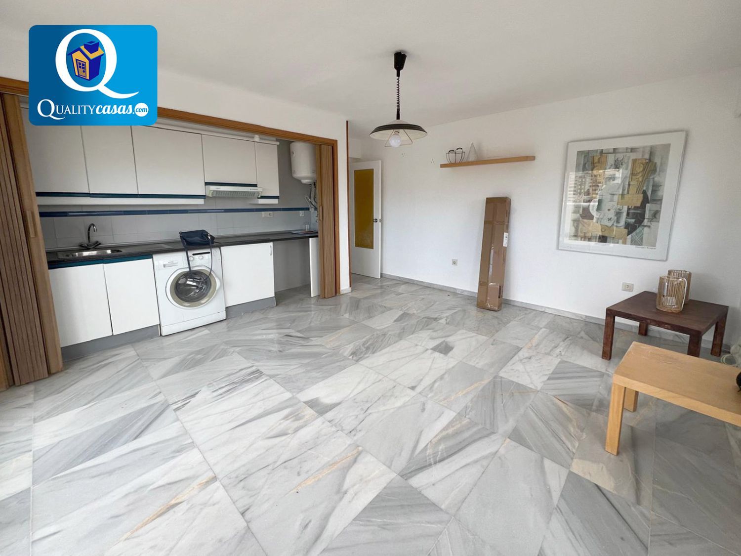 Kitchen of Flat for sale in Benidorm  with Terrace and Community pool