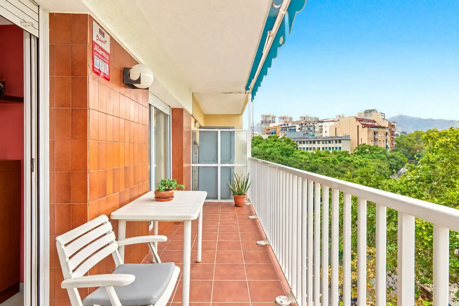 Balcony of Flat for sale in La Plana