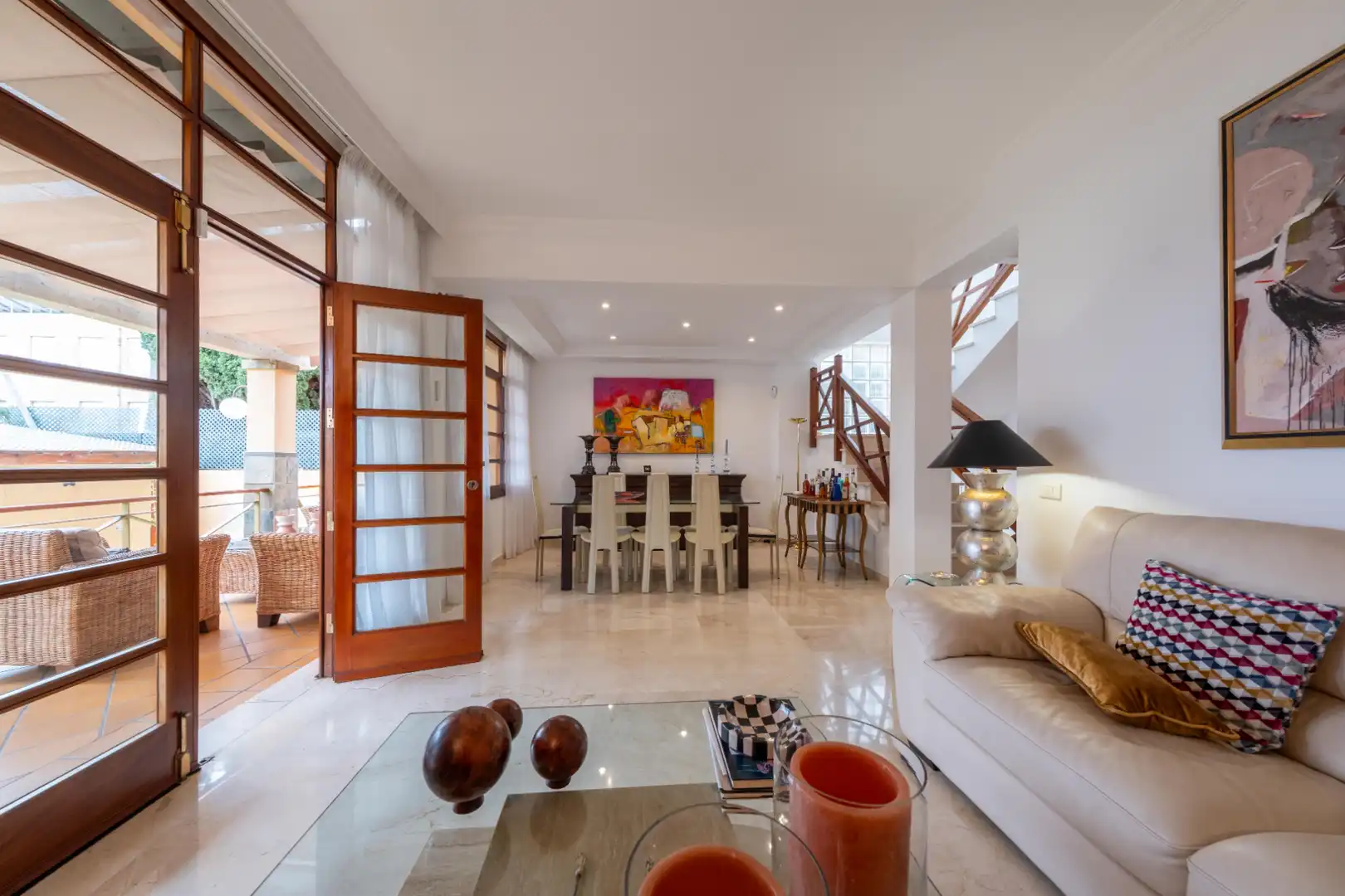 Casa aparellada amb terrassa en venda a Calle Pío XII 39, imagen 25