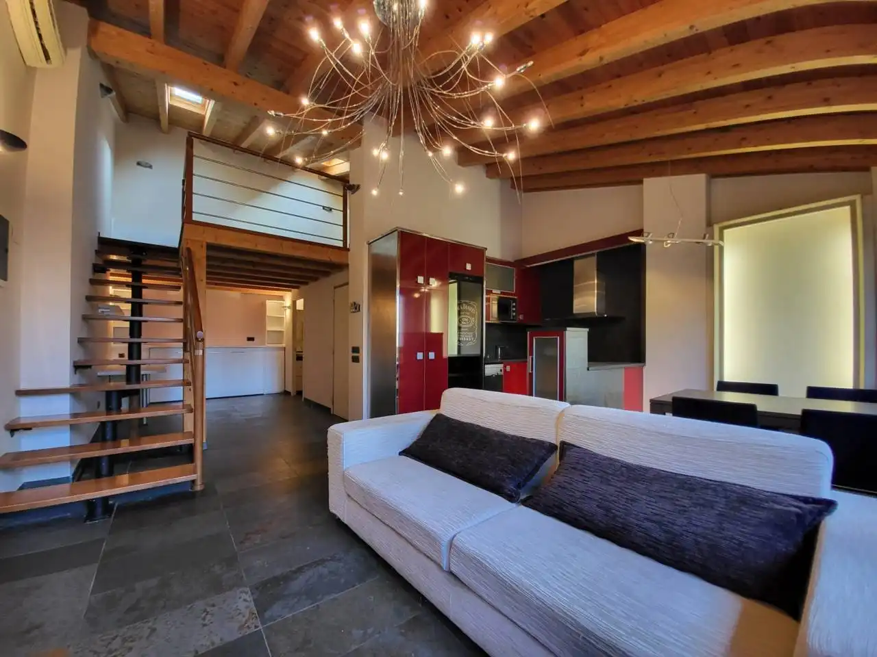 Sala de estar de Piso en venta en Vic con Aire acondicionado y Amueblado