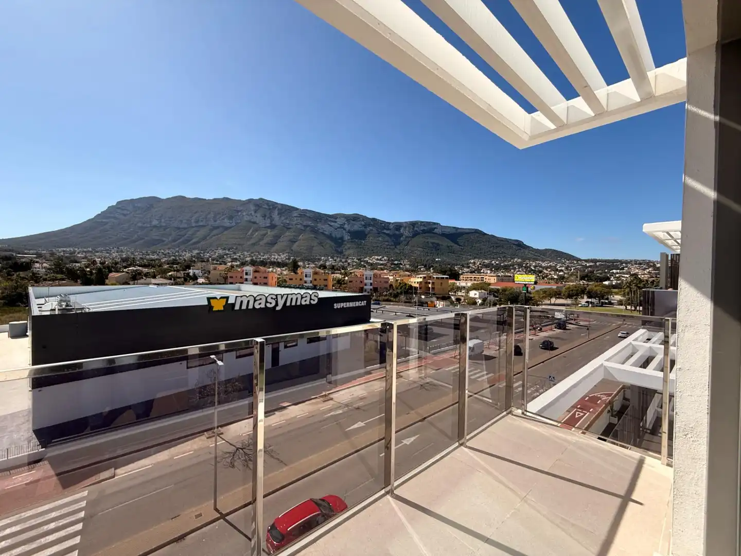 Terrasse von Dachboden zum Verkauf in Dénia mit Klimaanlage, Privatgarten und Terrasse
