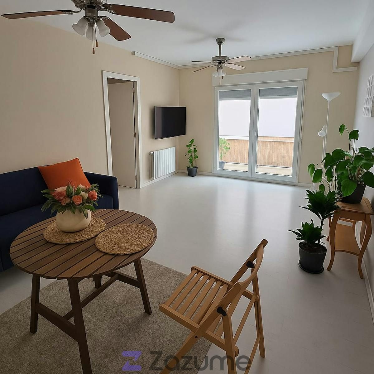 Living room of Flat to rent in Collado Villalba  with Air Conditioner, Heating and Terrace