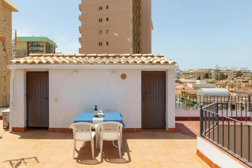 Terrace of Attic for sale in Fuengirola  with Air Conditioner, Terrace and Oven