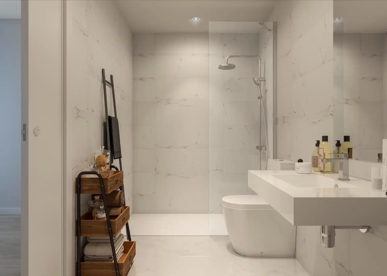 Baño de Ático en venta en Calella con Calefacción, Terraza y Balcón