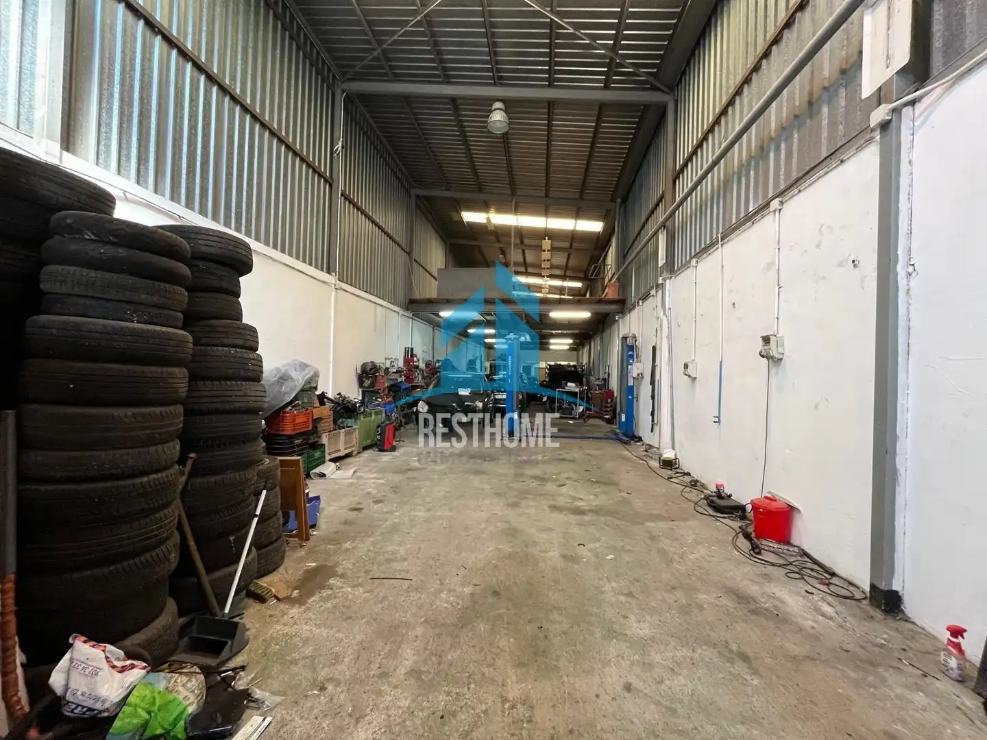 Vista exterior de Nave industrial en venta en Cullera