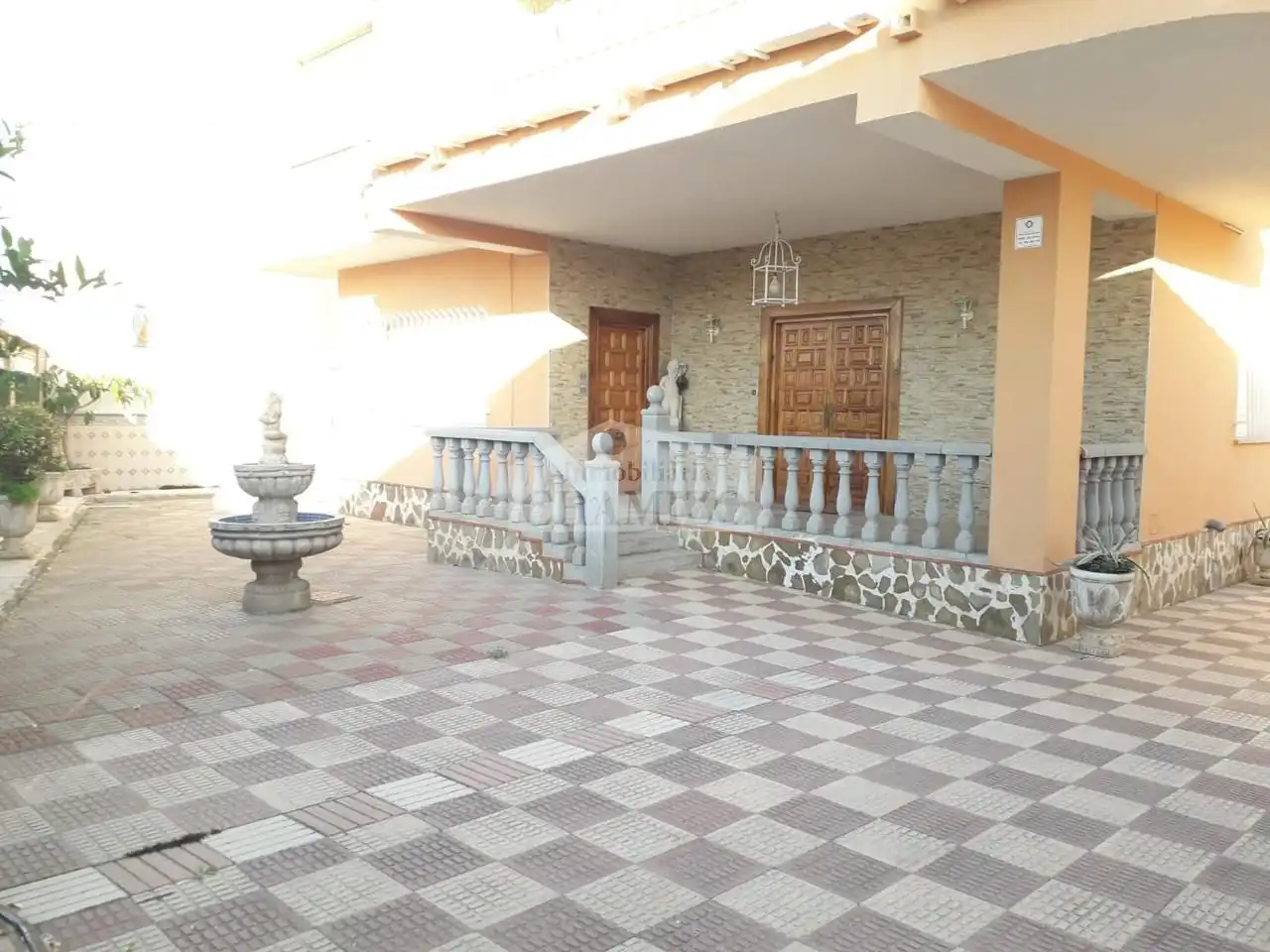 Terraza de Casa o chalet en venta en Villar de Rena con Aire acondicionado, Calefacción y Jardín privado