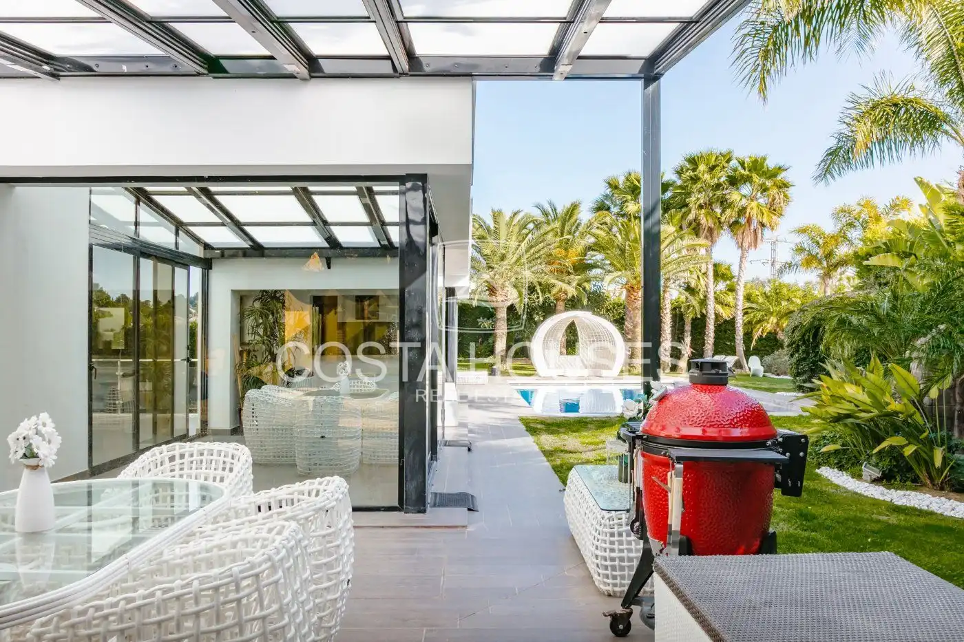 Terrace of Houses for sale in Jávea / Xàbia  with Air Conditioner, Private garden and Terrace