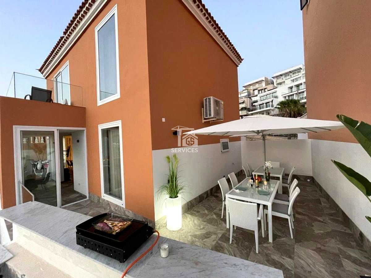 Terrace of Single-family semi-detached for sale in Adeje  with Air Conditioner, Terrace and Furnished