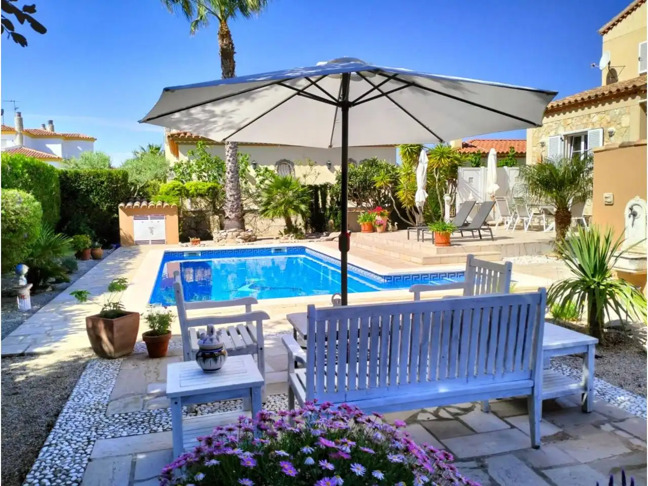 Detached house with pool for sale in Platja de Mont-roig, imagen 7