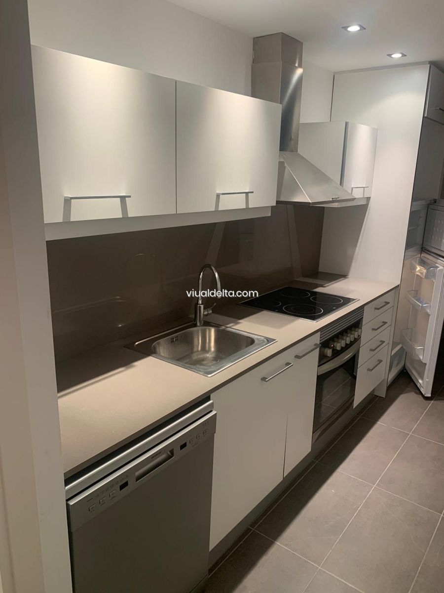 Kitchen of Apartment for sale in L'Ampolla  with Air Conditioner, Heating and Furnished