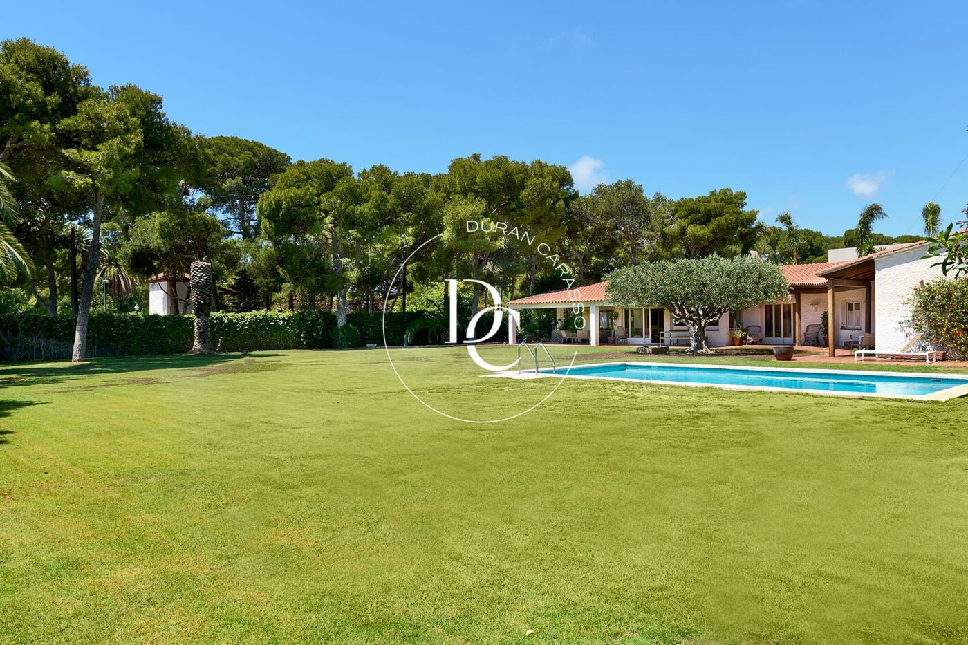 Jardí de Casa o xalet en venda en Sitges amb Calefacció, Jardí privat i Piscina