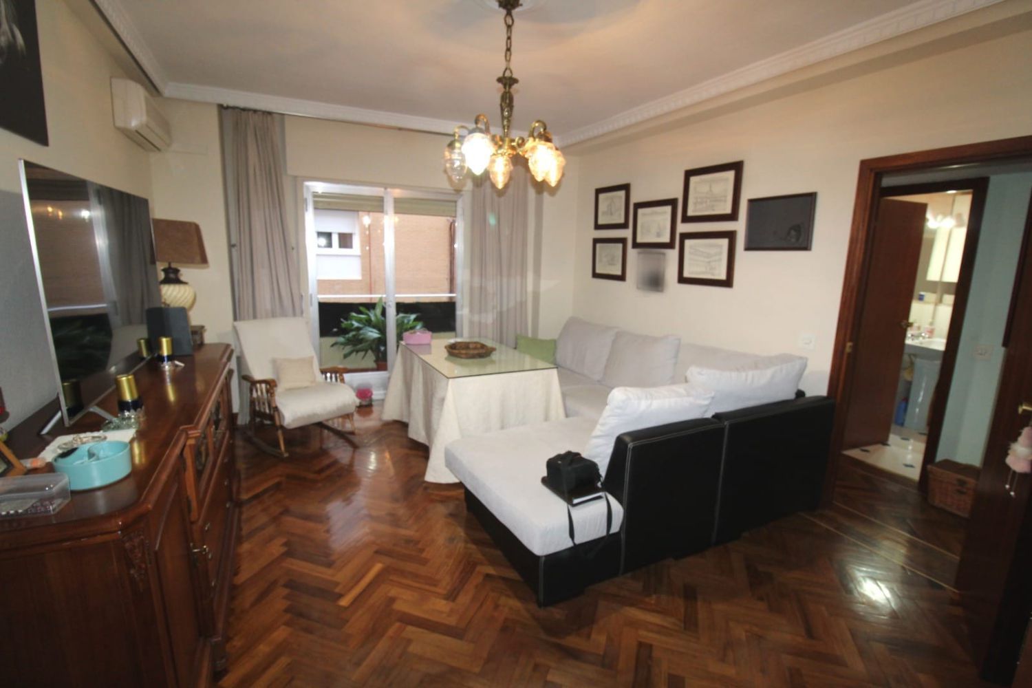 Sala d'estar de Pis en venda en Ciudad Real Capital amb Aire condicionat, Calefacció i Parquet
