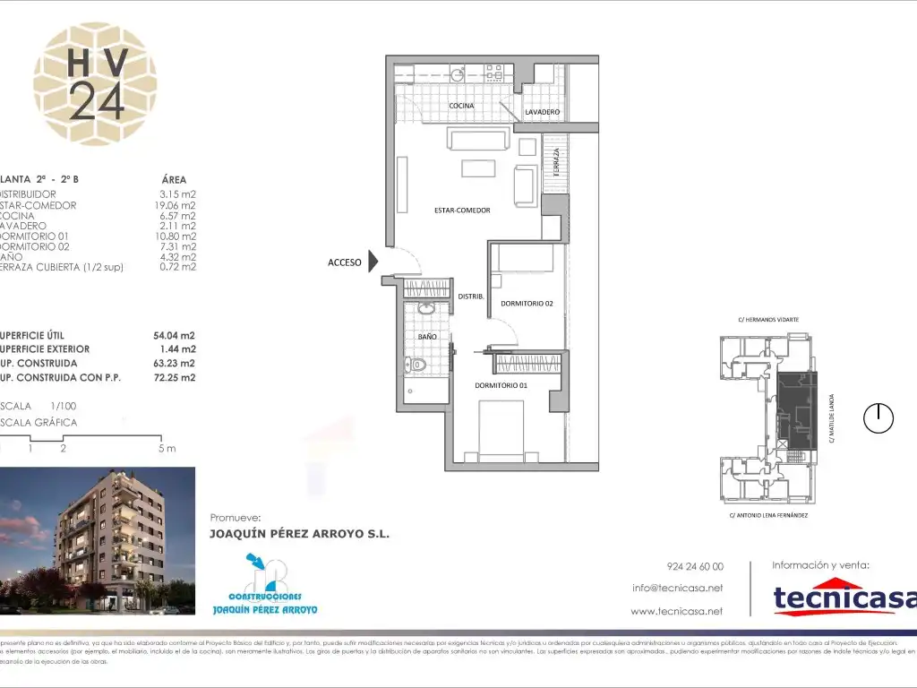 Appartement avec ascenseur à vendre à Calle Hermanos Vidarte 24, imagen 12