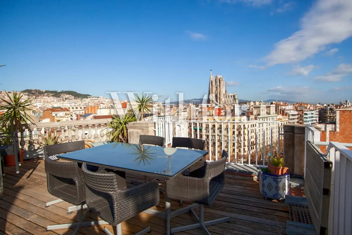 Terraza de Ático en venta en Barcelona con Aire acondicionado, Calefacción y Parquet