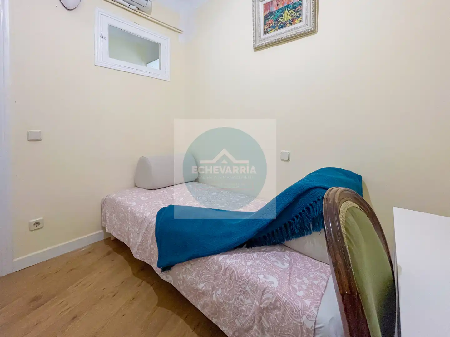 Bedroom of Attic for rent in Madrid  with Air Conditioner, Heating and Terrace