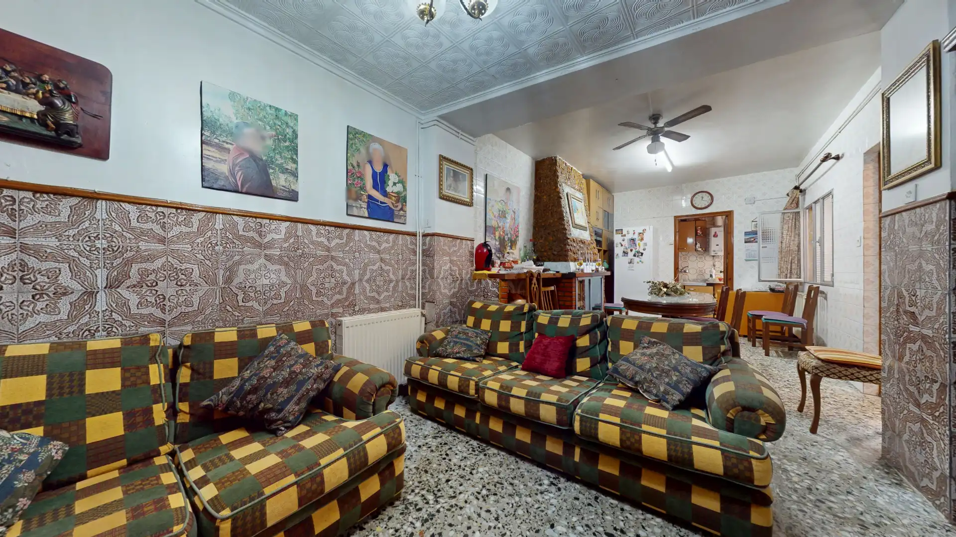 Sala de estar de Casa o chalet en venta en Campo de Mirra / El Camp de Mirra