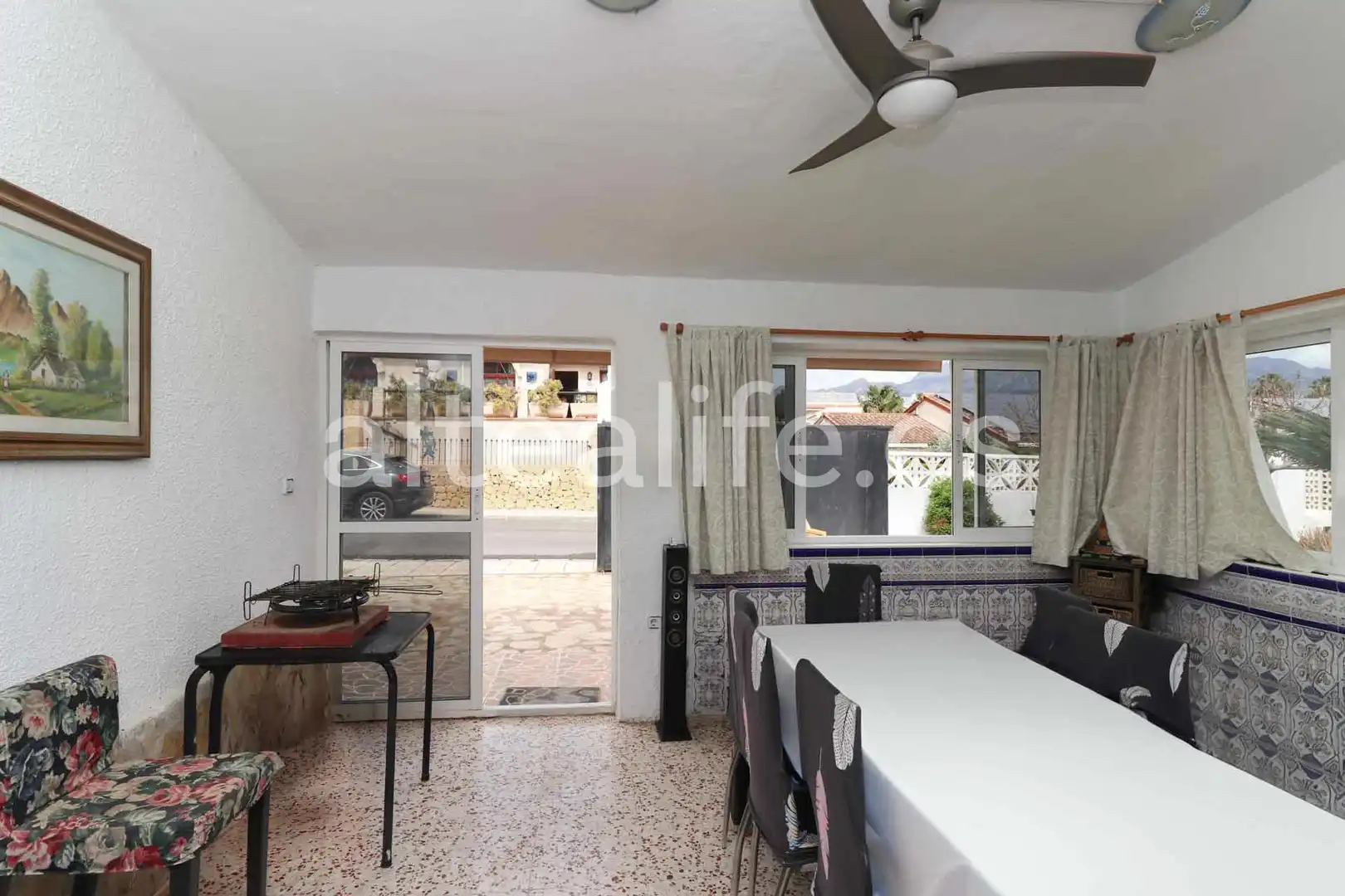 Exterior view of Houses for sale in L'Alfàs del Pi  with Air Conditioner, Private garden and Terrace