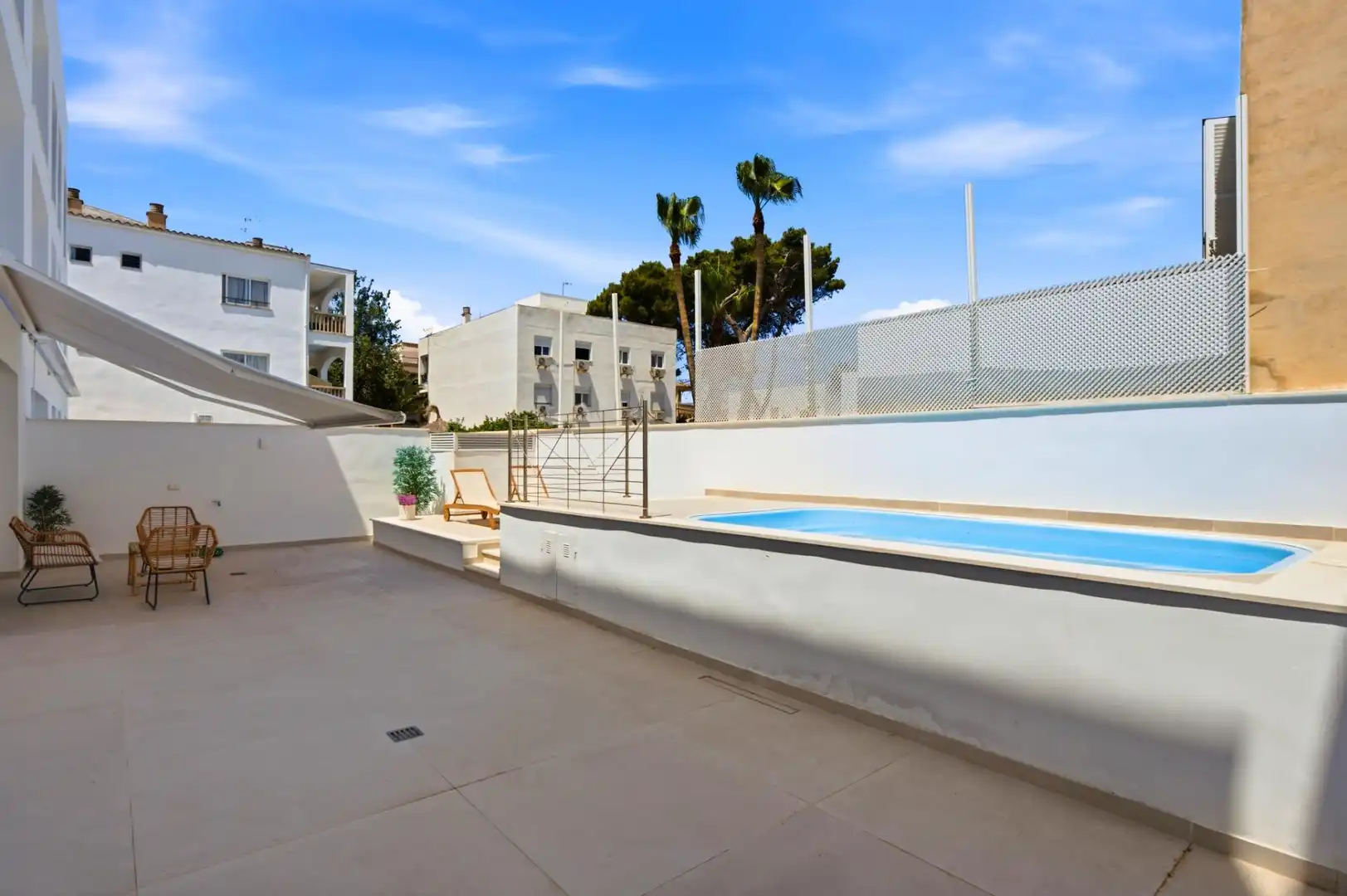 Piscina de Planta baixa en venda en Ses Salines amb Aire condicionat, Calefacció i Terrassa